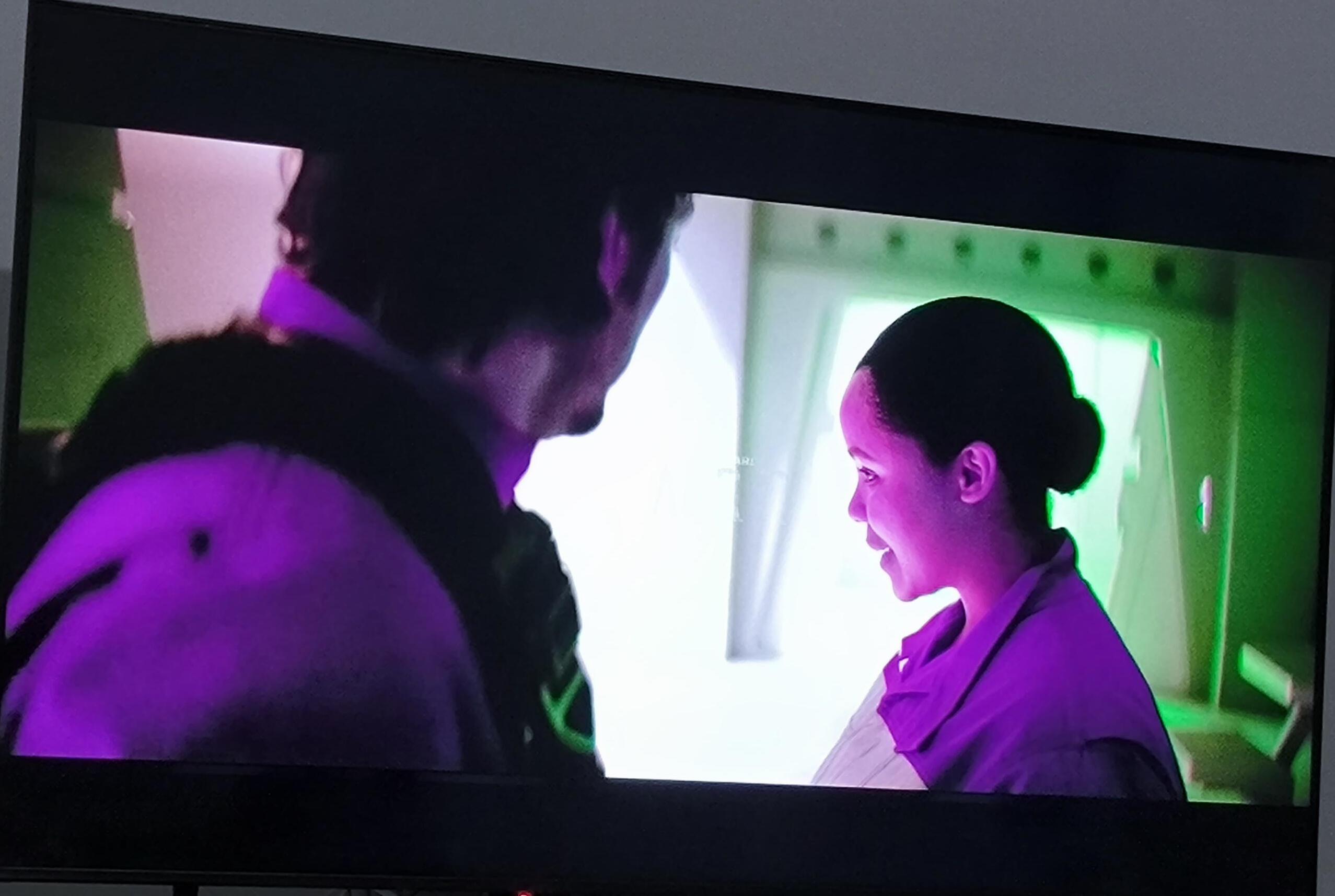Imagen de problema de pantalla verde